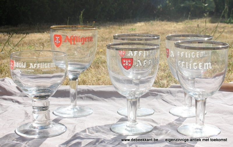 Bierglazen brouwerij AFFLIGEM