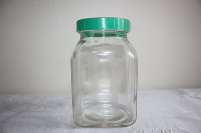 Vintage brocante bewaarpot jaren 50/60