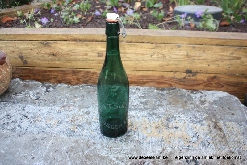 Antieke fles brouwerij TSJOEN Wannegem-Lede