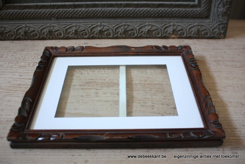 Oude kader artdeco stijl 21 x 27