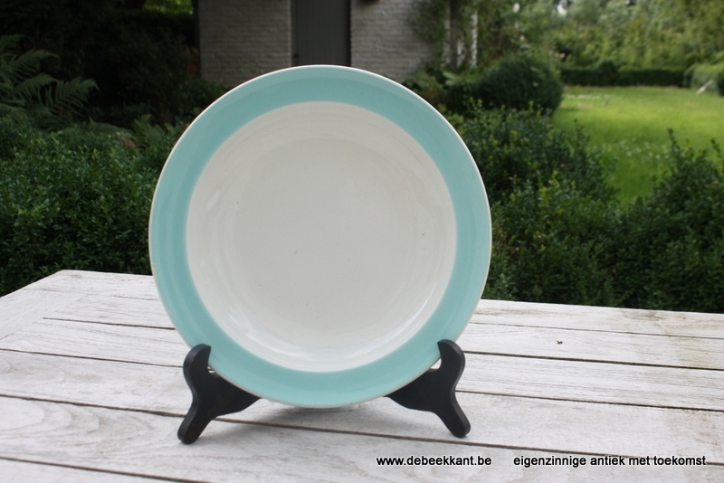 Diep ontbijtbord dessertbord bord pastel Ceramique Maastricht PASTEL