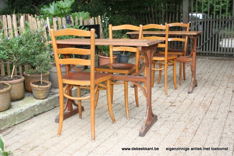 Set van 6 caféstoelen bistrostoelen stoelen Thonet stijl