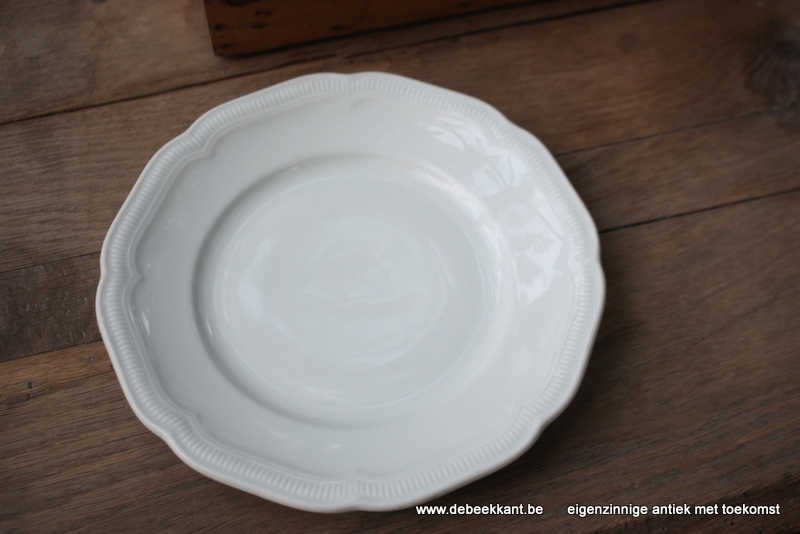 Vintage ontbijtbord dessertbord Hutschenreuter