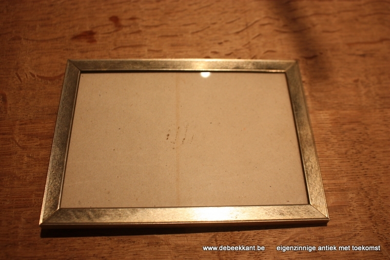Vintage kader geborsteld 14.2 x 19.2