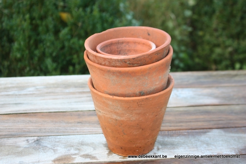 Antieke bloempotten