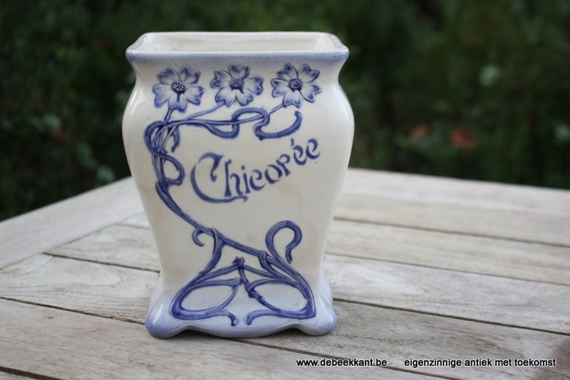 Antieke kruidenpot Art nouveau
