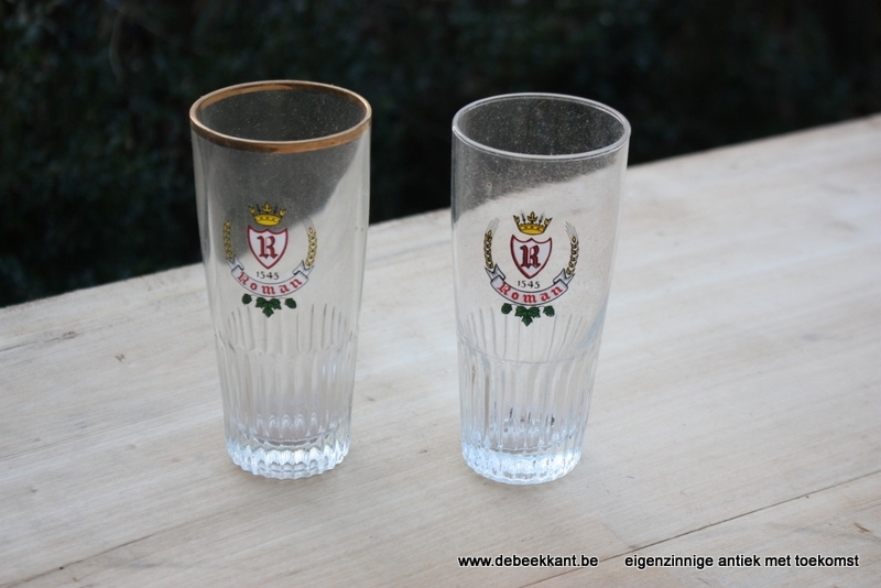 Bierglas brouwerij Roman