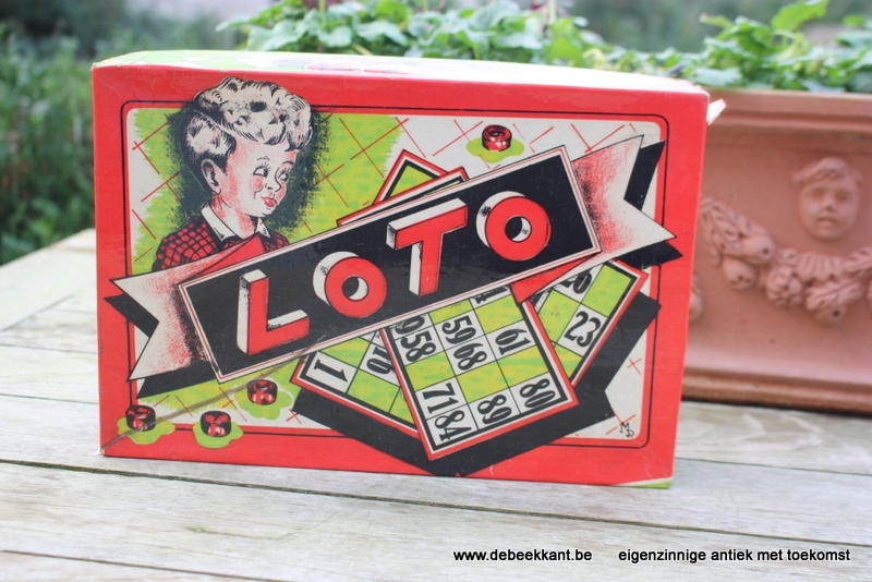 Vintage spel loto