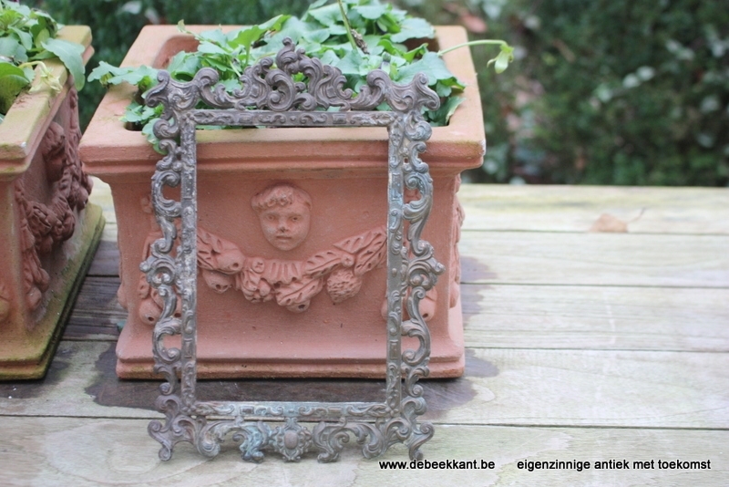 Metalen barok kader 18.4 x 26