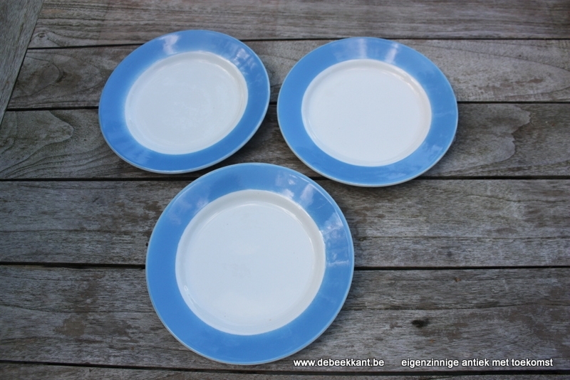 Set ontbijtbordjes pastel