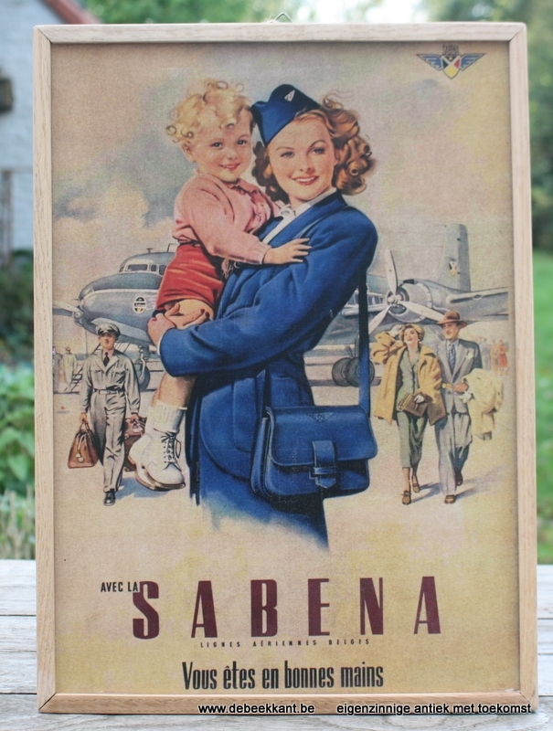 Vintage publiciteit Sabena