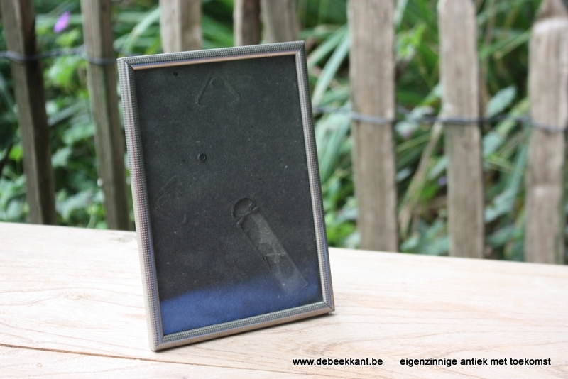 Vintage metalen kader lijst 13.2 x 18.4