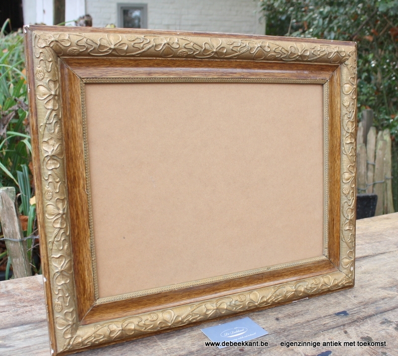 Art nouveau kader zonder glas 42.3 x 52.7