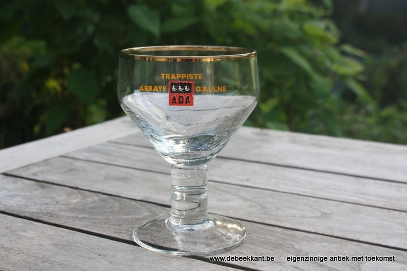 Bierglas op voet model Orval TRAPPISTE ABBAYE D'AULNE ADA