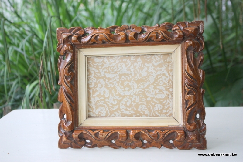 Antieke kader lijst art deco 23,6 x 28,7