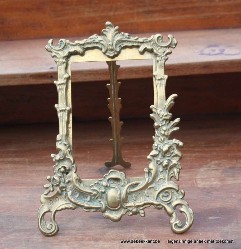 Antieke kader lijst brons 16,7 x 23,5