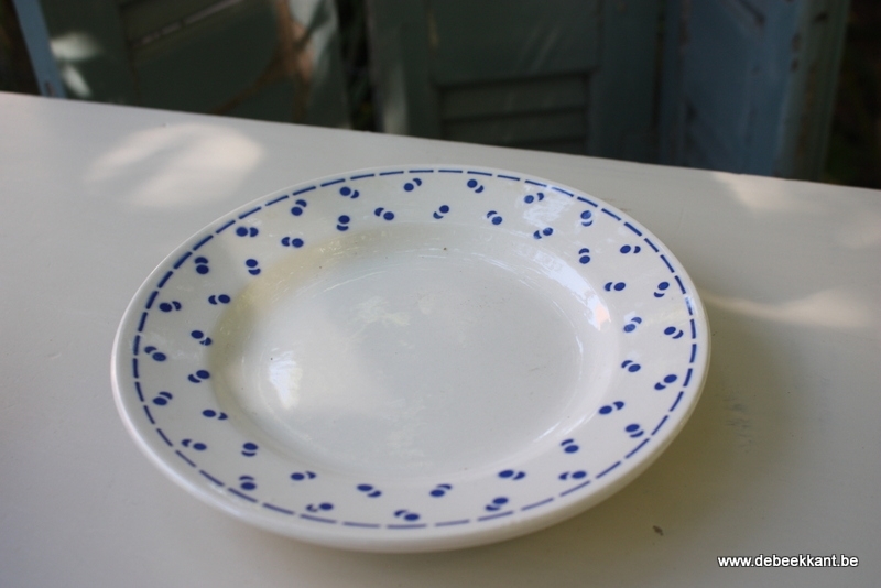 Set van 2 dessertborden Boch decor SPLITERWT