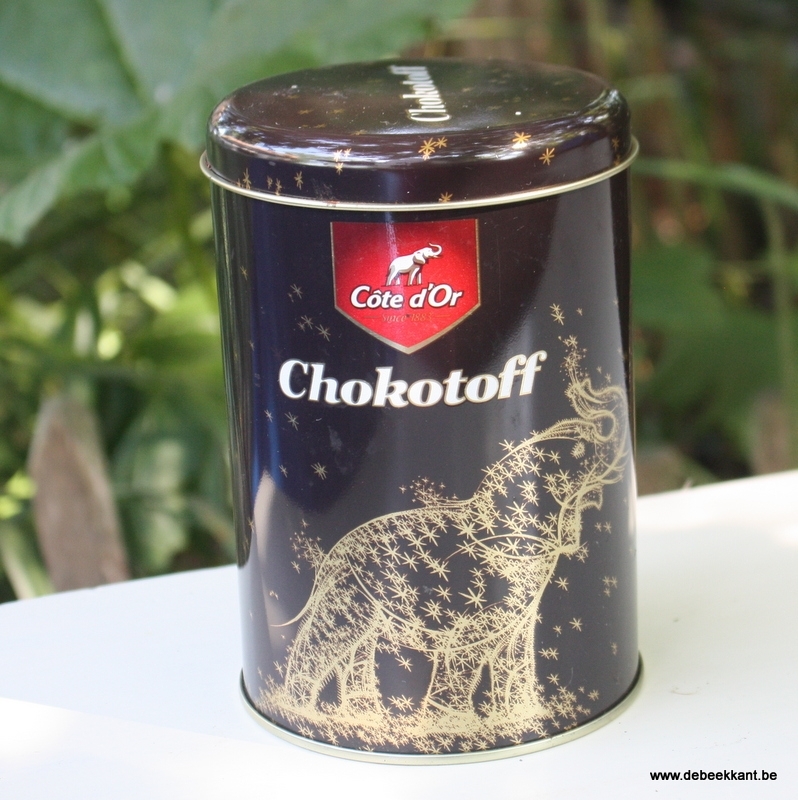 Blikken doos Chocotoff Cote d'or