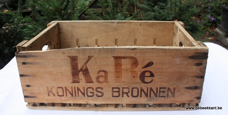 Houten bierbak bierkrat Kabé 1966