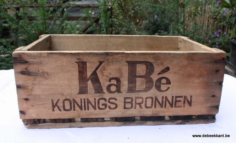 Houten bierbak bierkrat Kabé 1969 - 2