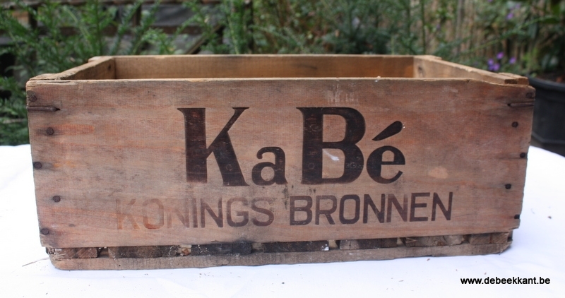 Houten bierbak bierkrat Kabé 1969 - 3
