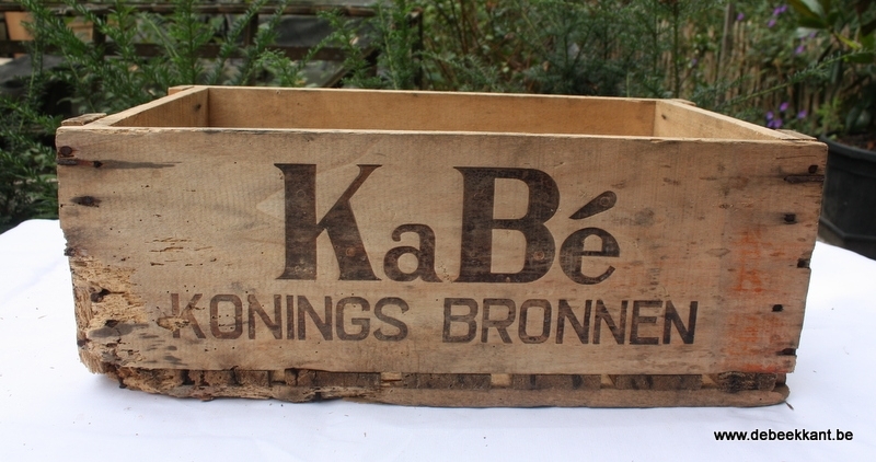 Houten bierbak bierkrat Kabé 1968